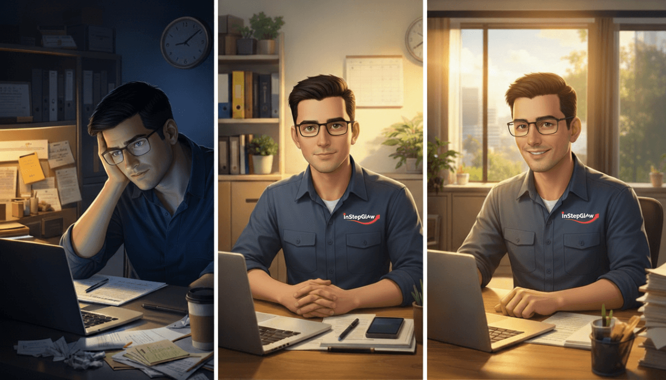 Instepglow — ออกแบบชีวิตให้เดินเอง